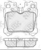 NiBK PN1844 Brake Pad Set, disc brake
